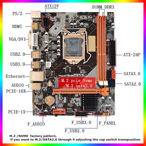 motherboards with cpu and memory.